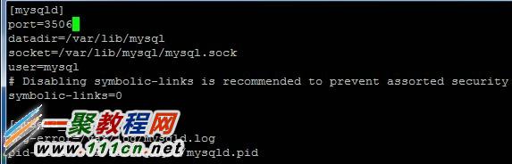 Linux CentOS Mysql修改默认端口 三联
