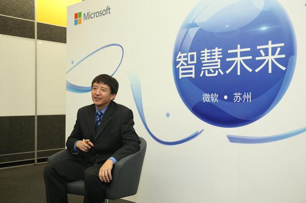 配图:微软亚洲互联网工程院院长王永东