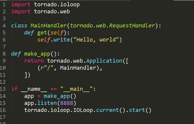 五分钟带你体验Python神器:Tornado框架(入门级福利)!