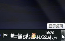 设置windows 7的Aero Peek的桌面预览功能 三联