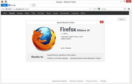 将Firefox变成Windows 8 Ribbon风格 三联