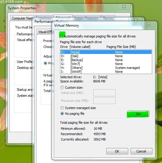 让Windows 7系统减肥3GB 三联