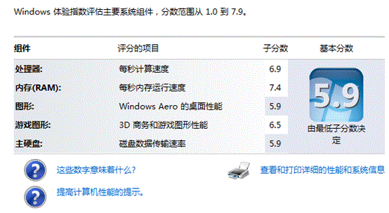 Windows 7下如何开启与关闭系统分级功能 三联