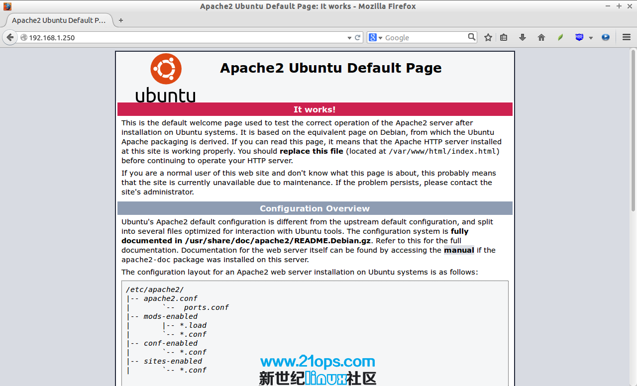 ubuntu 14.04Apacheķ 