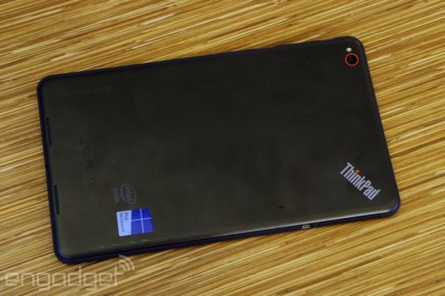 联想ThinkPad 8平板评测:显示出色续航一般