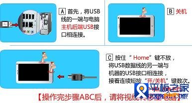台电p76平板电脑刷机教程 三联