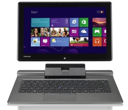 东芝推11英寸Win 8混合平板 最高可配i7处理器