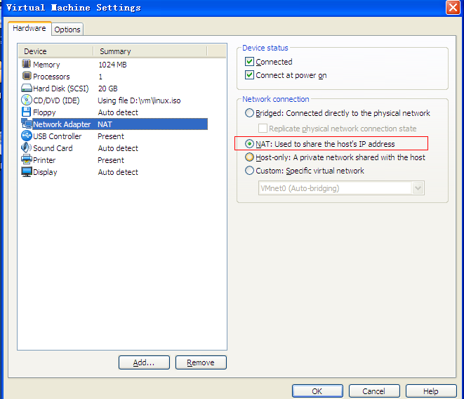 VMware虚拟机的CentOS无法上网的解决方法 三联