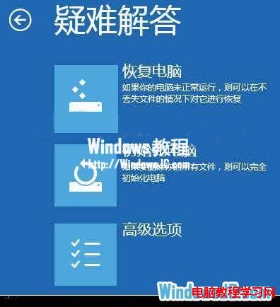 如何进入Windows8系统启动选项菜单
