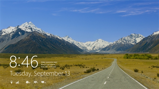 官方高清图赏:Windows 8开发者预览版 三联