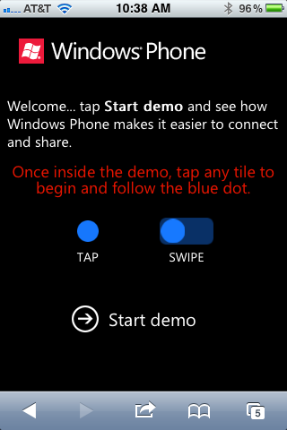 微软推网页版WP7模拟器以吸引iPhone用户 三联