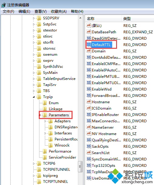 “DefaultTTL”数据