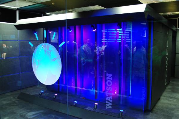 IBM的人工智能Watson。图片来源:IBM