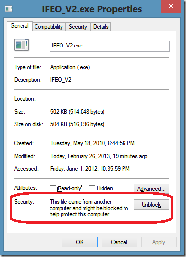 Windows 8SmartScreenļ