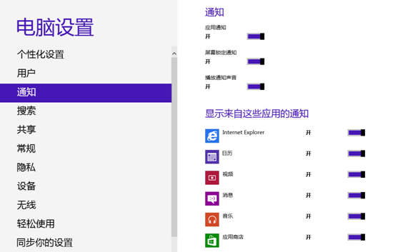 Windows8֪ͨ 