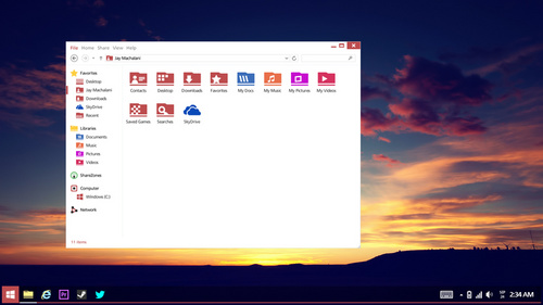 Win8修复版!最亮眼Windows 8.2概念设