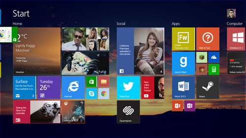 Win8修复版!最亮眼Windows 8.2概念设