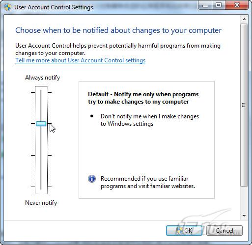 Windows 7系统中的UAC有什么改善? 三联