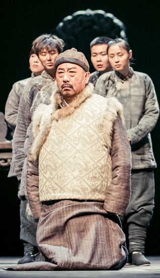 蒋瑞征饰演的白嘉轩得到观众好评。