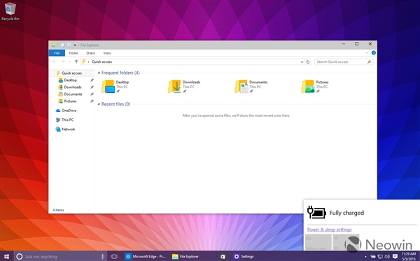 Windows 10 Build 10108图赏:UI接着变