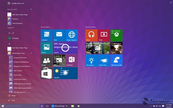 Windows 10 Build 10108图赏:UI接着变