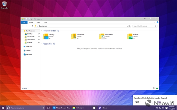 Windows 10 Build 10108图赏:UI接着变