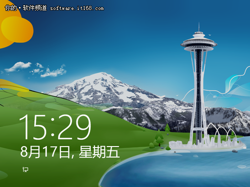 Win8锁屏壁纸怎么换? 三联