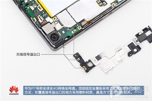 时尚超薄精美设计 华为P7拆机评测图