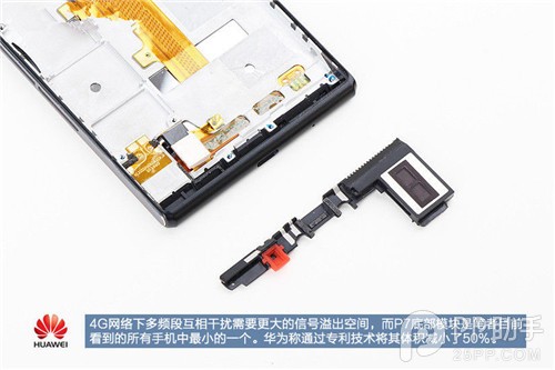 时尚超薄精美设计 华为P7拆机评测图