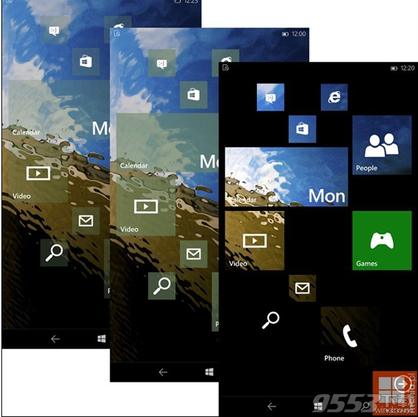win10手机怎么换壁纸? 三联