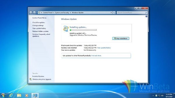 Win7用户可通过系统更新升级至Win10预览版? 三联