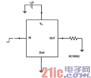 NCV8452高边SmartFET框图