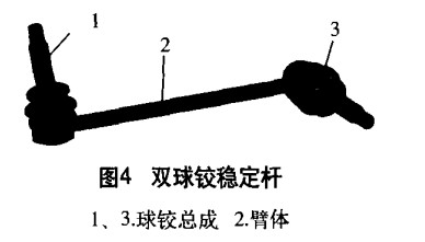 横向稳定杆连杆