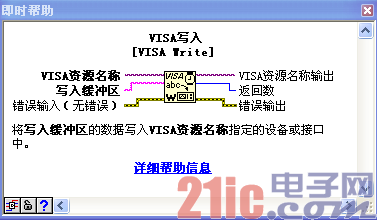 NI-VISA Read的命令解释