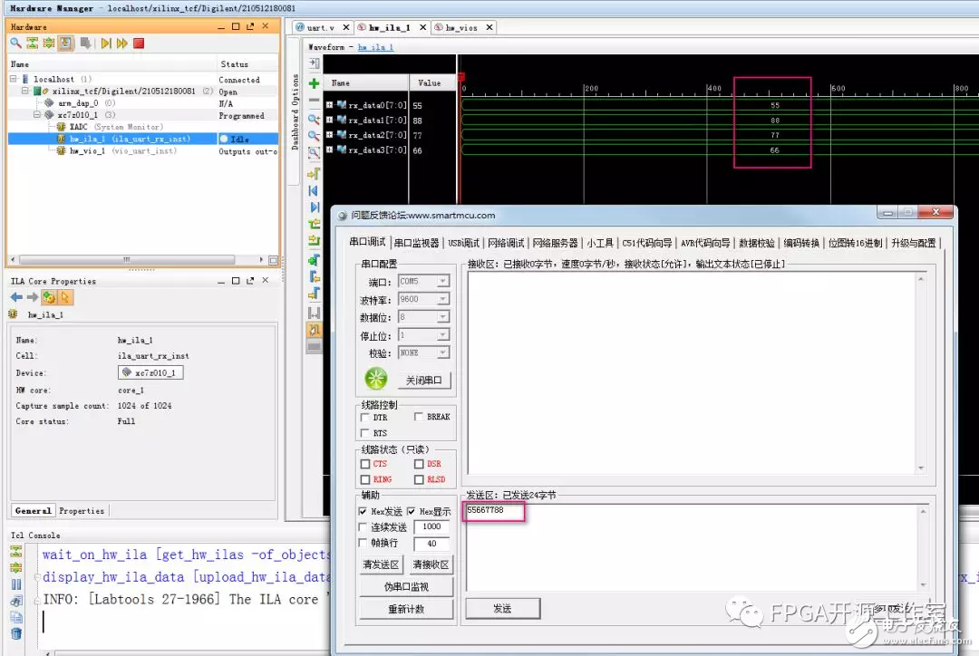 Xilinx VivadoӲϺУ