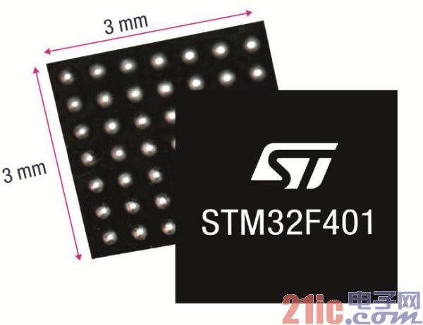 意法半导体扩大STM32F4系列,推出业界领先的新款微控制器