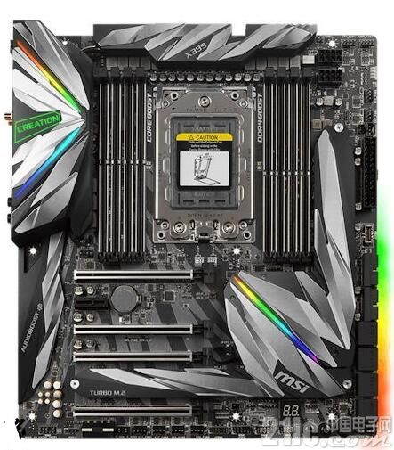 微星推出旗舰级TR4插槽的主板MEG X399 为32核心的Threadripper 2990WX进行了优化