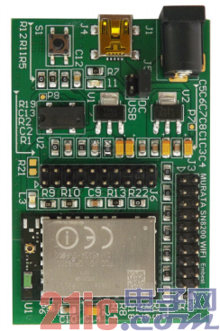 e络盟使STM32F4 Discovery MCU开发套件实现无线网络连接