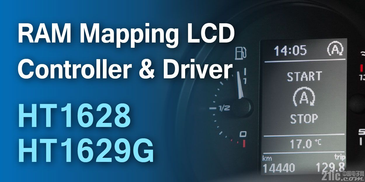 RAM Mapping LCD Controller & Driver HT1628 HT1629G.jpg
