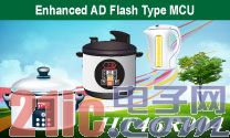 Enhanced AD Type MCU HT46R004