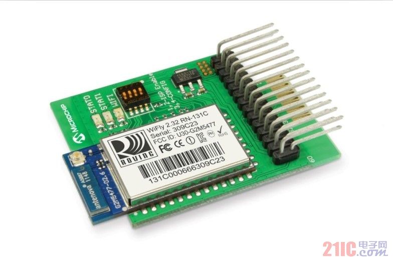 Microchip's RN-131 PICtail Daugther Board-web