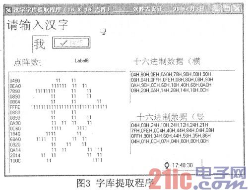 基于AT89C51单片机16×16 LED汉字滚动显示屏的设计
