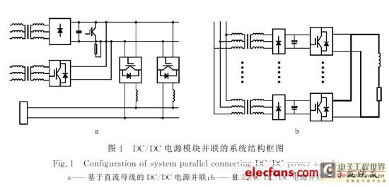 大功率直流电源的拓扑结构
