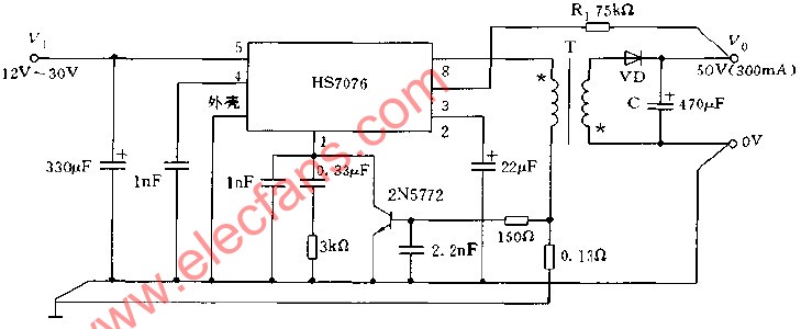 HS7076ɵıѹDC DC任· - ģԴ -