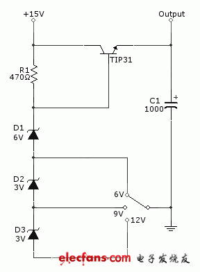 6V/9V/12VɵԵѹ·