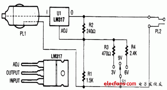 3V/6V/9VԴֱԴ·