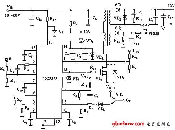 UC3828ʽ任·ͼ