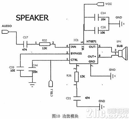 基于AU6860C的多功能蓝牙音箱