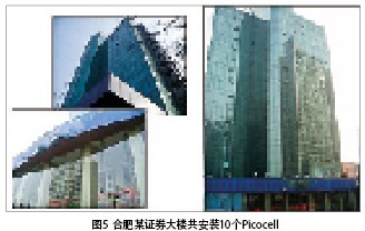 合肥某证券大楼共安装10个Picocell