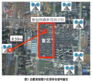 合肥某别墅小区里存在信号盲区